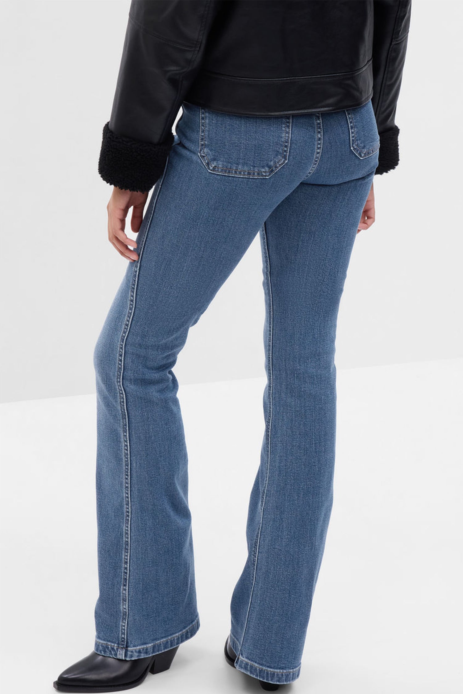 Gap x LoveShackFancy High Rise Floral Flare Jeans - Women's
