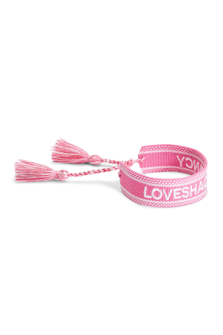 LoveShackFancy Fabric Woven FriendShip Bracelet