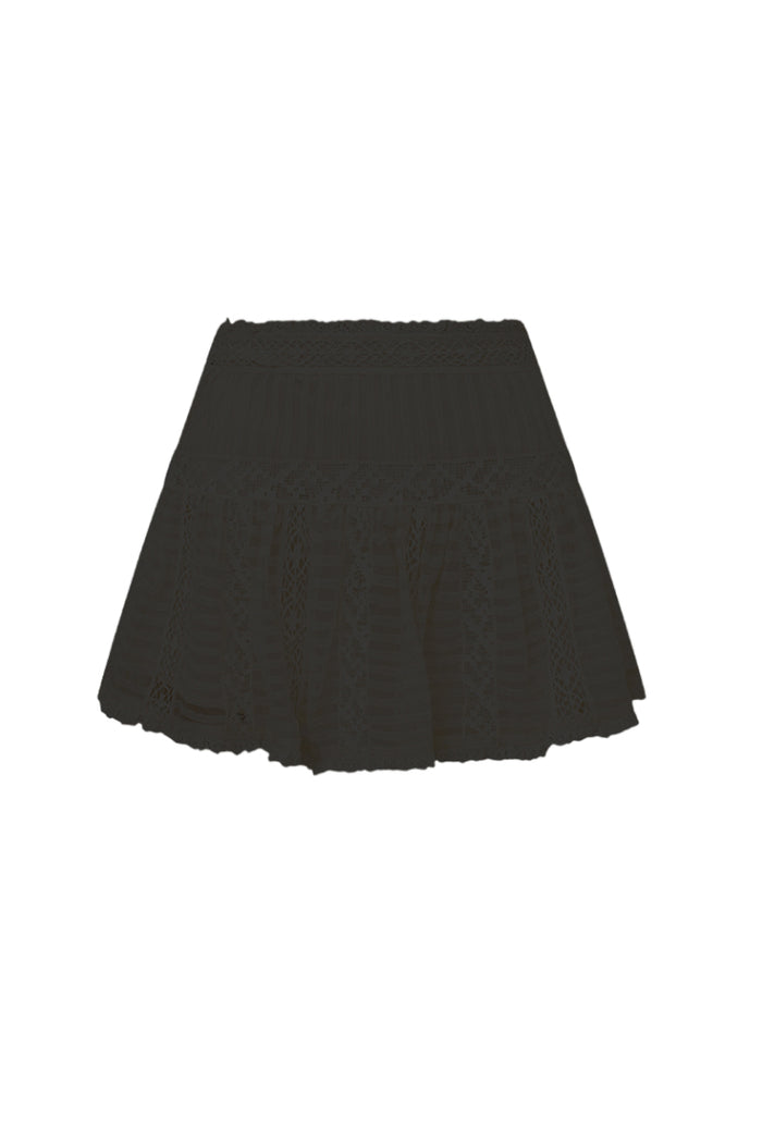 Rubyanne Crochet Lace Mini Skirt