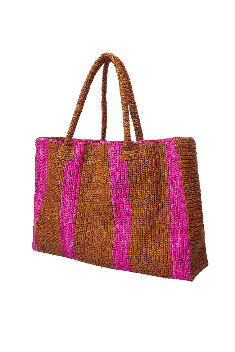 Gabriele Frantzen Hamptons Carmel & Pink Mix Tote