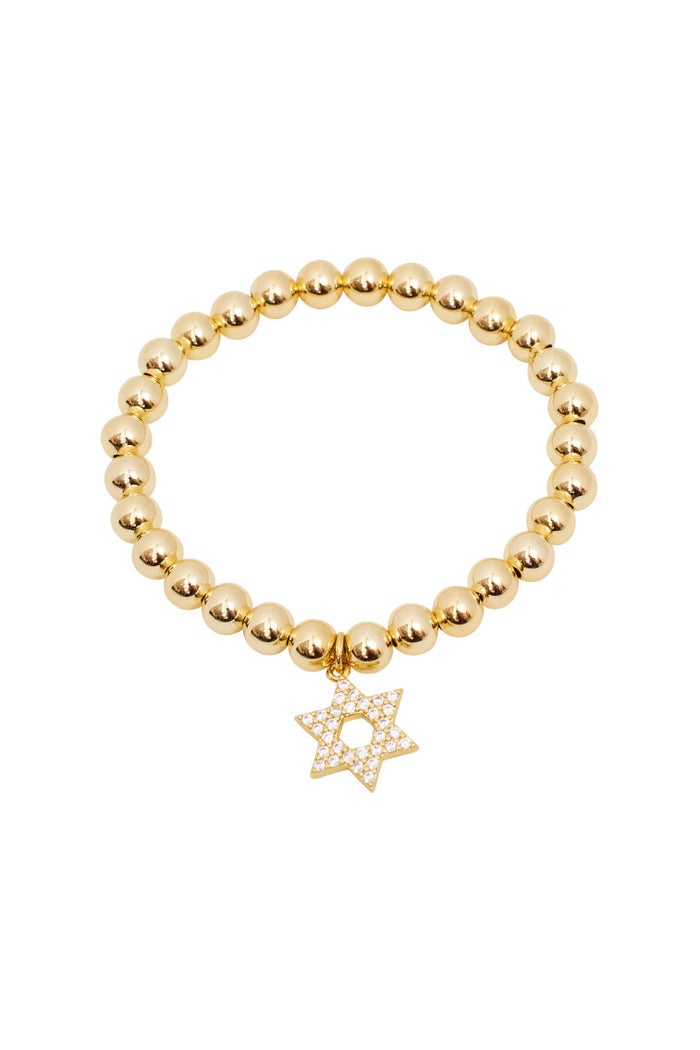 Alexa Leigh Crystal Star Of David Bracelet