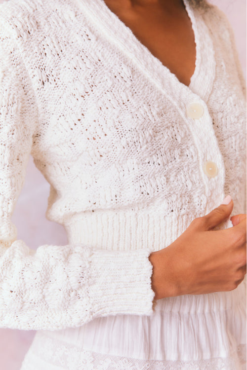 Hyacinth Knit Cardigan