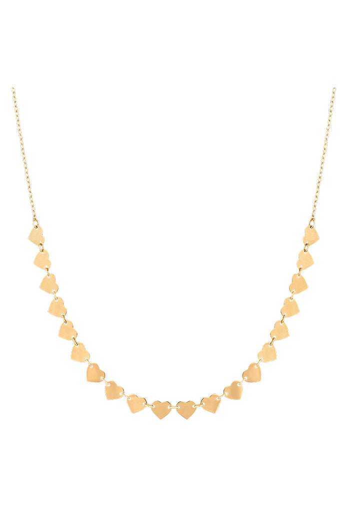 Mini Love Hearts Necklace by Ouf!