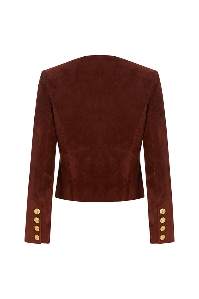 Susanna Chow New York Tessa Suede Jacket