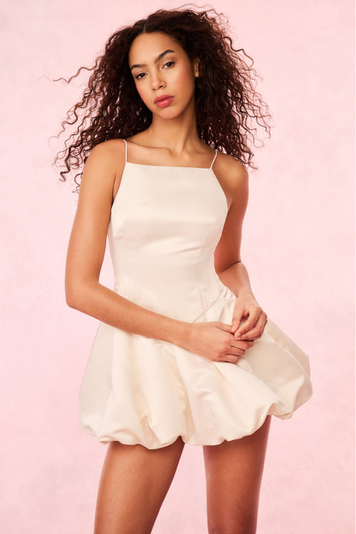 Jake Satin Mini Dress