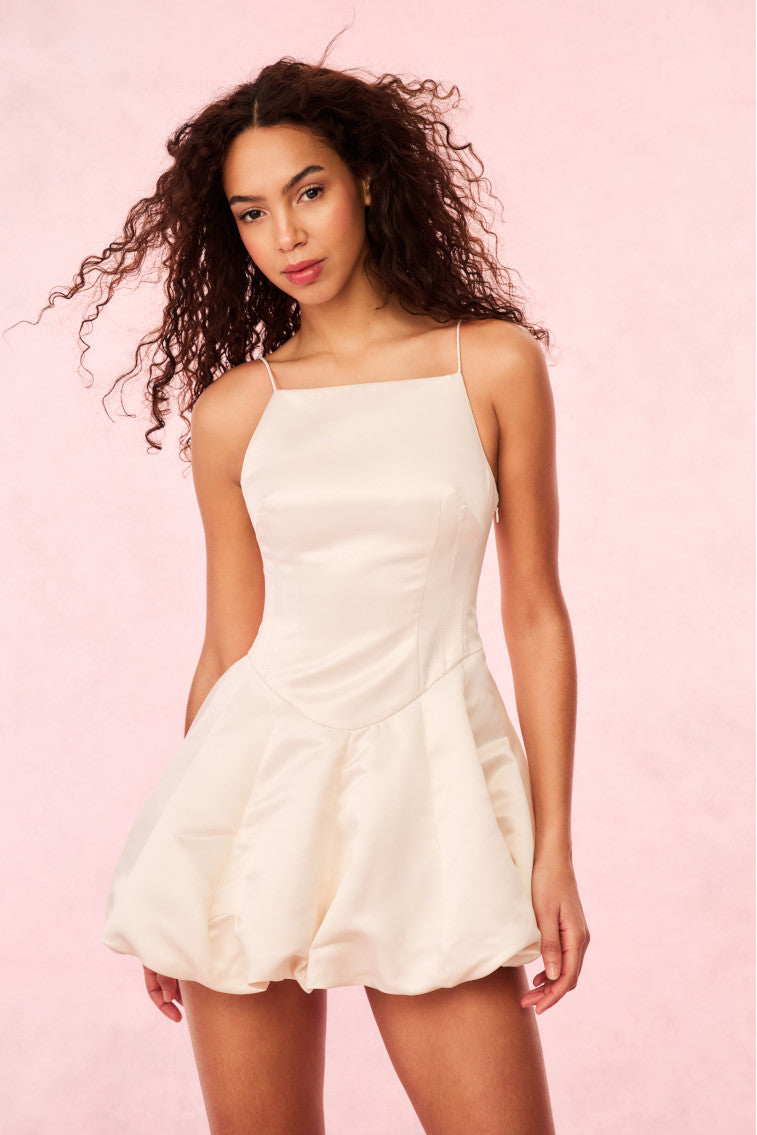 Jake Satin Mini Dress