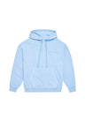 Cozy colored hoodie with drawstring