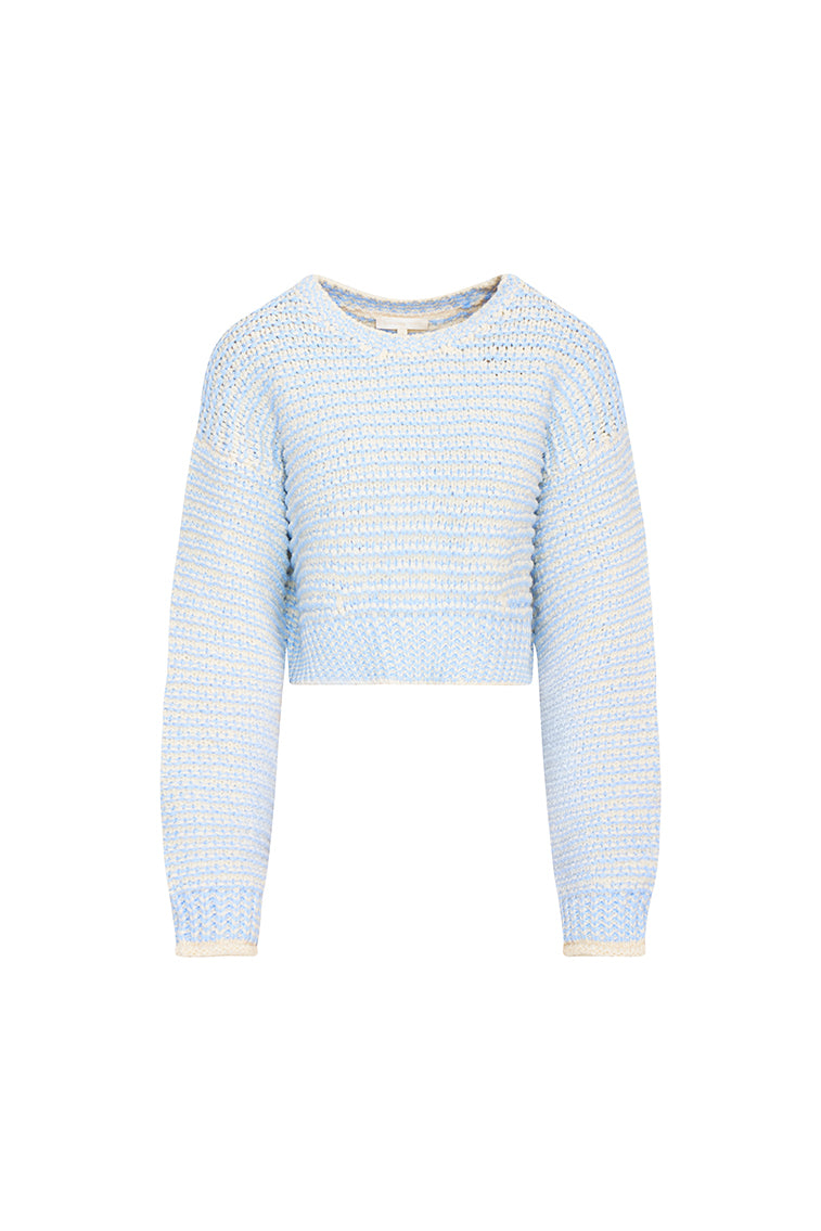 Koa Cotton Stripe Pullover Sweater