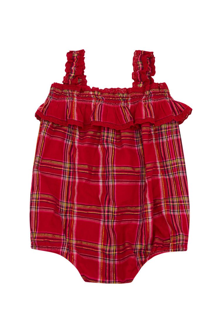 Baby Nadiana Tartan Pinafore