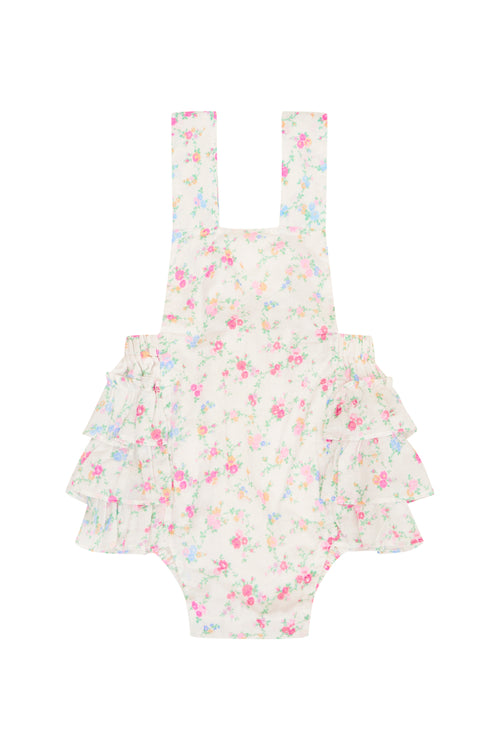 Baby Lindy Cotton Floral Pinafore