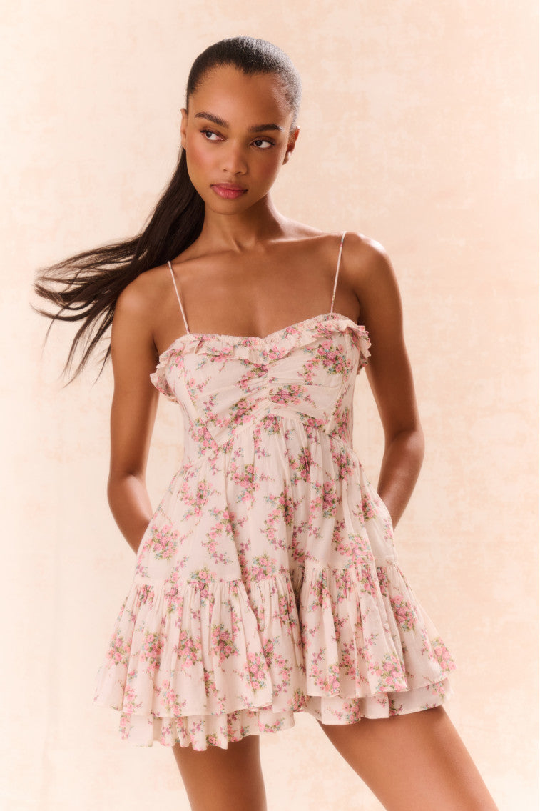 Linny Floral Mini Dress