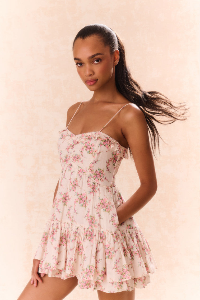 Linny Floral Mini Dress