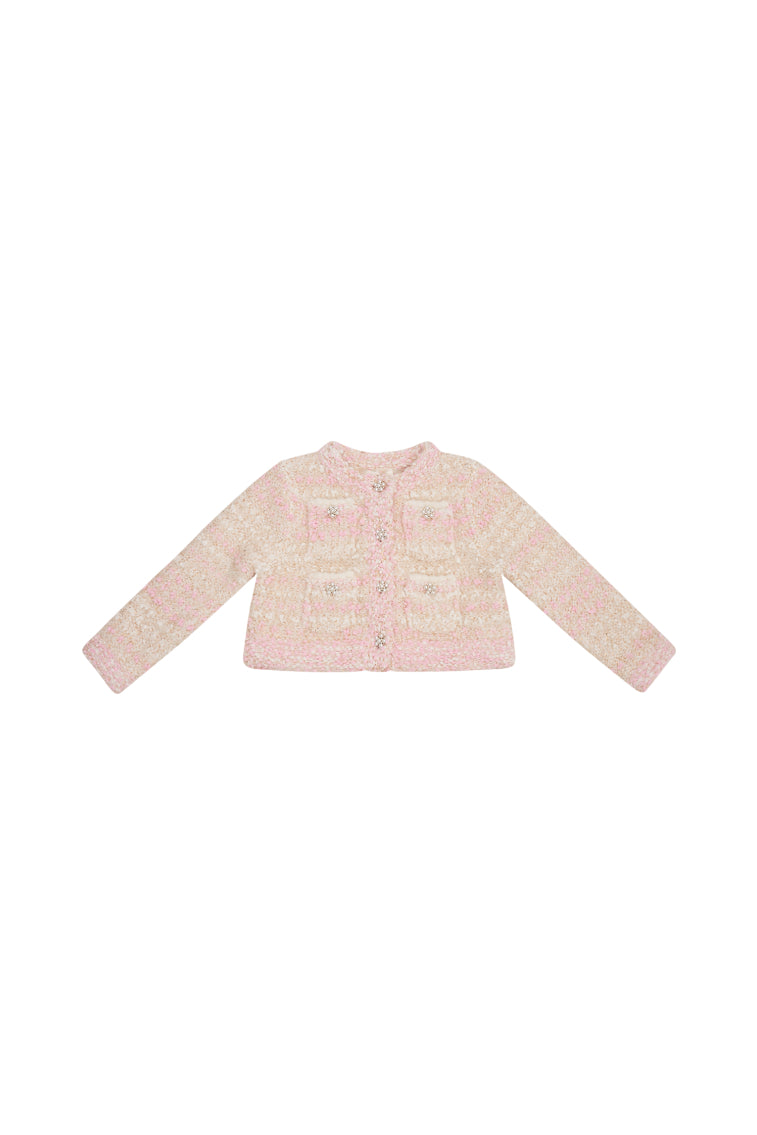 Girls Loki Knit Cardigan