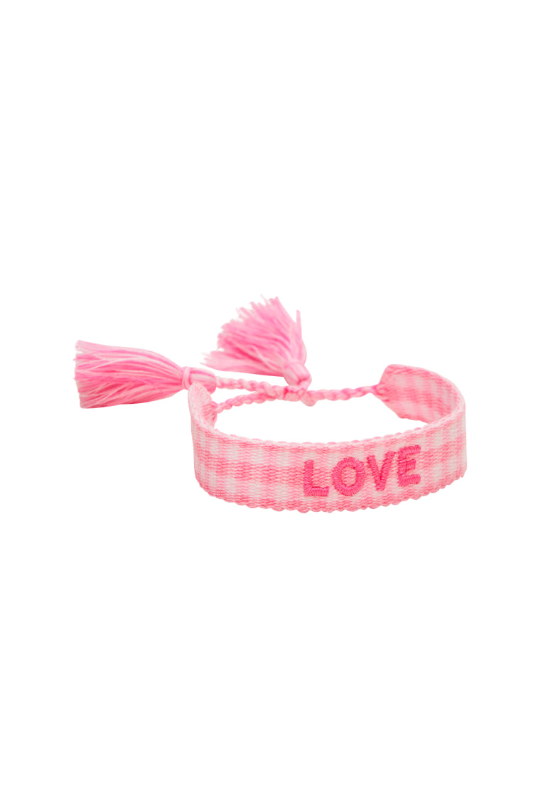 Gingham Love Woven Bracelet