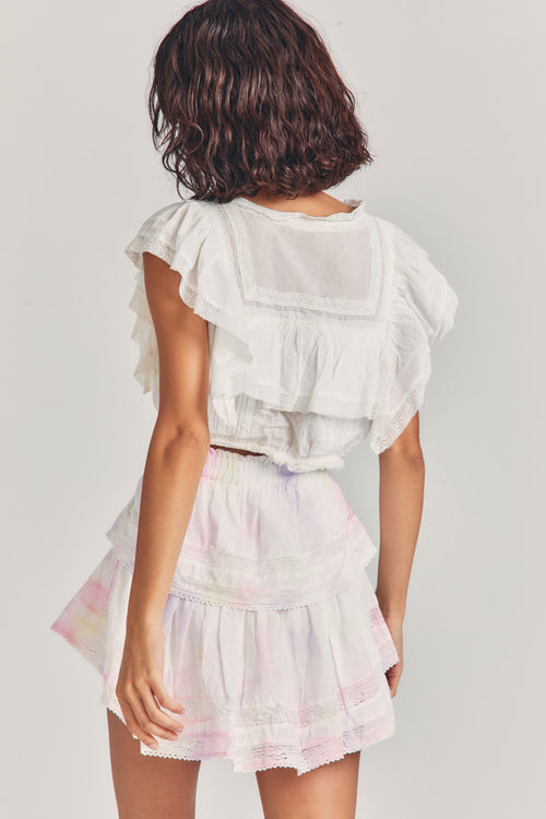 Ruffle Mini Heritage Skirt