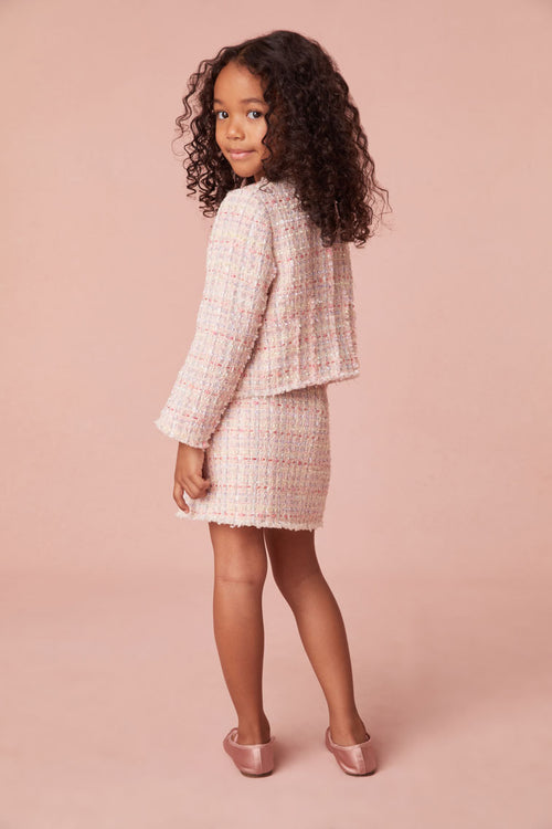 Girls Medine Tweed Jacket