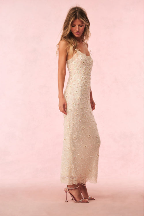 Mirrian Beaded Maxi Dress