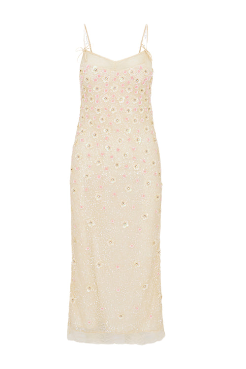 Mirrian Beaded Maxi Dress