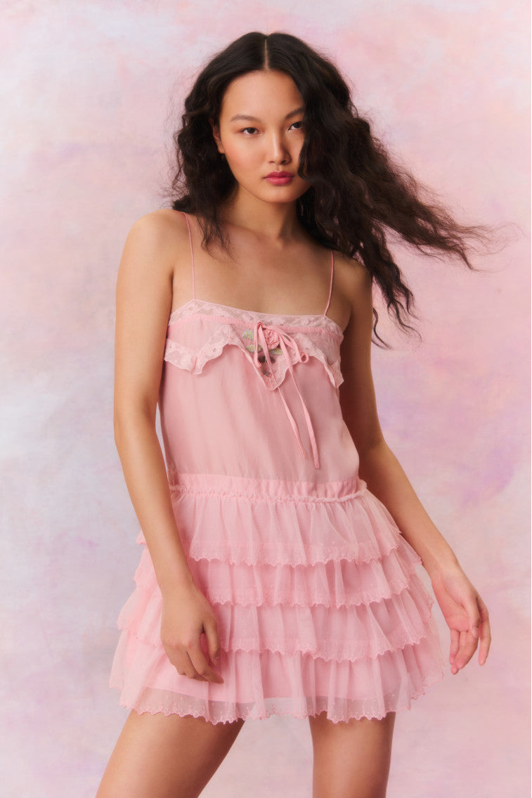 Loveshackfancy pink dress best sale