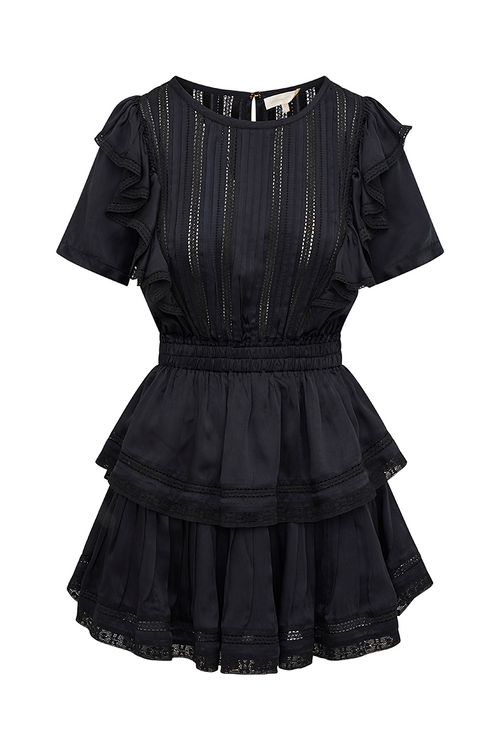 Natasha Ruffle Mini Dress