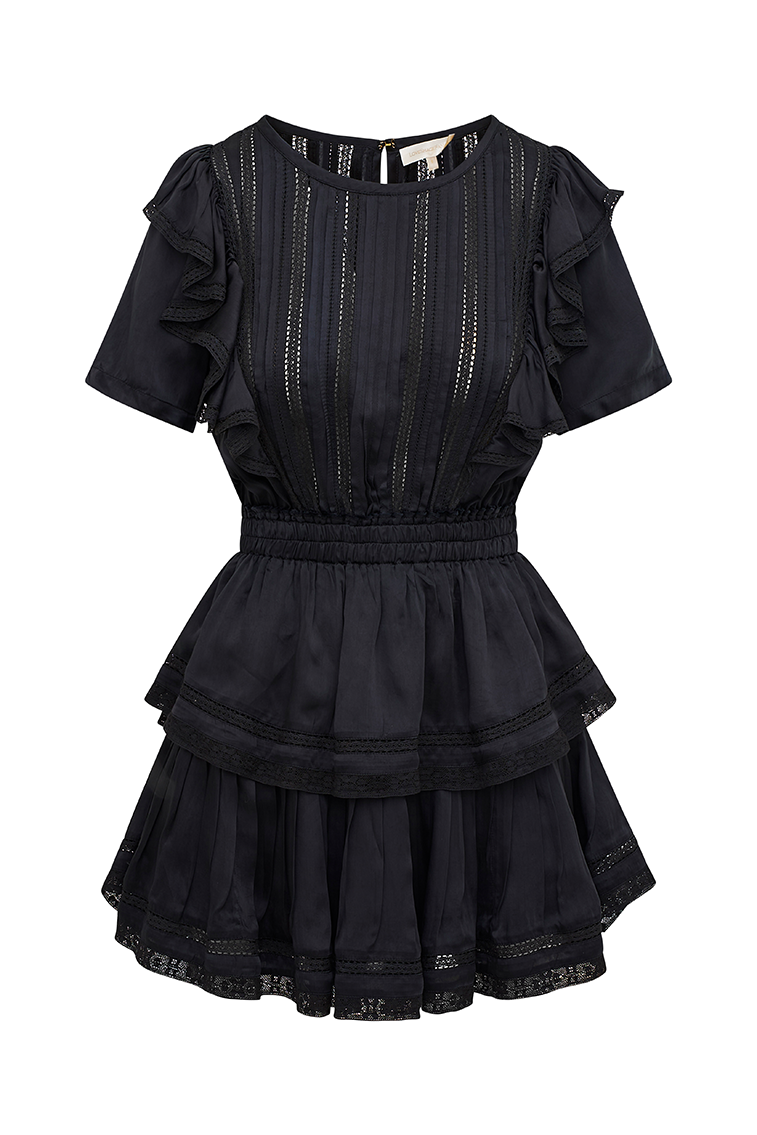 Natasha Cotton Ruffle Dress