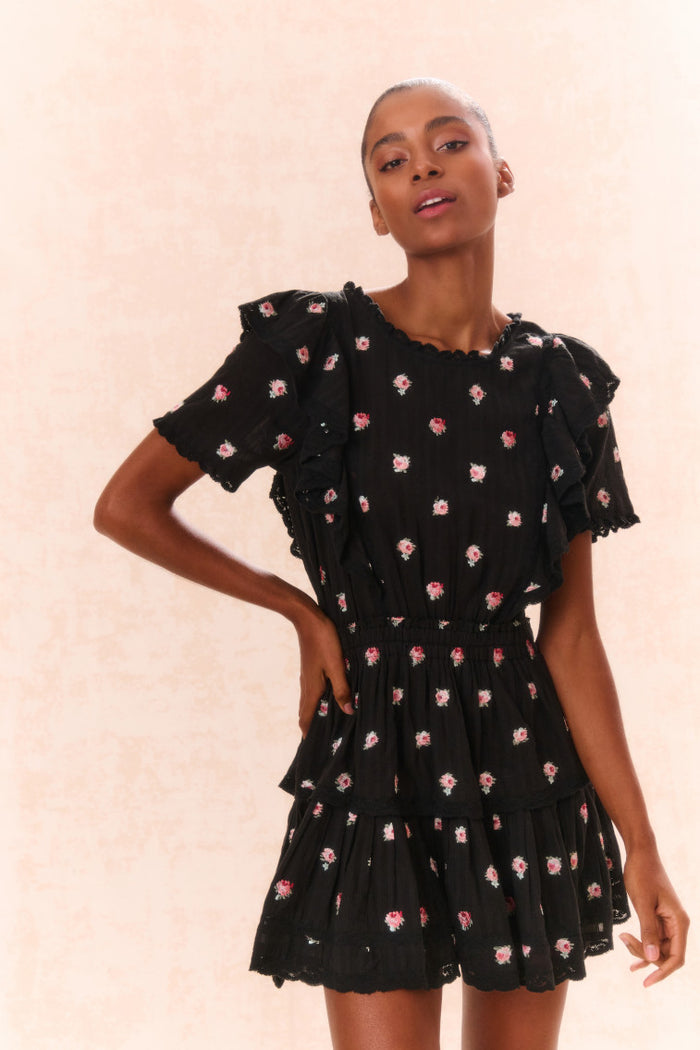 Natasha Cotton Floral Dress