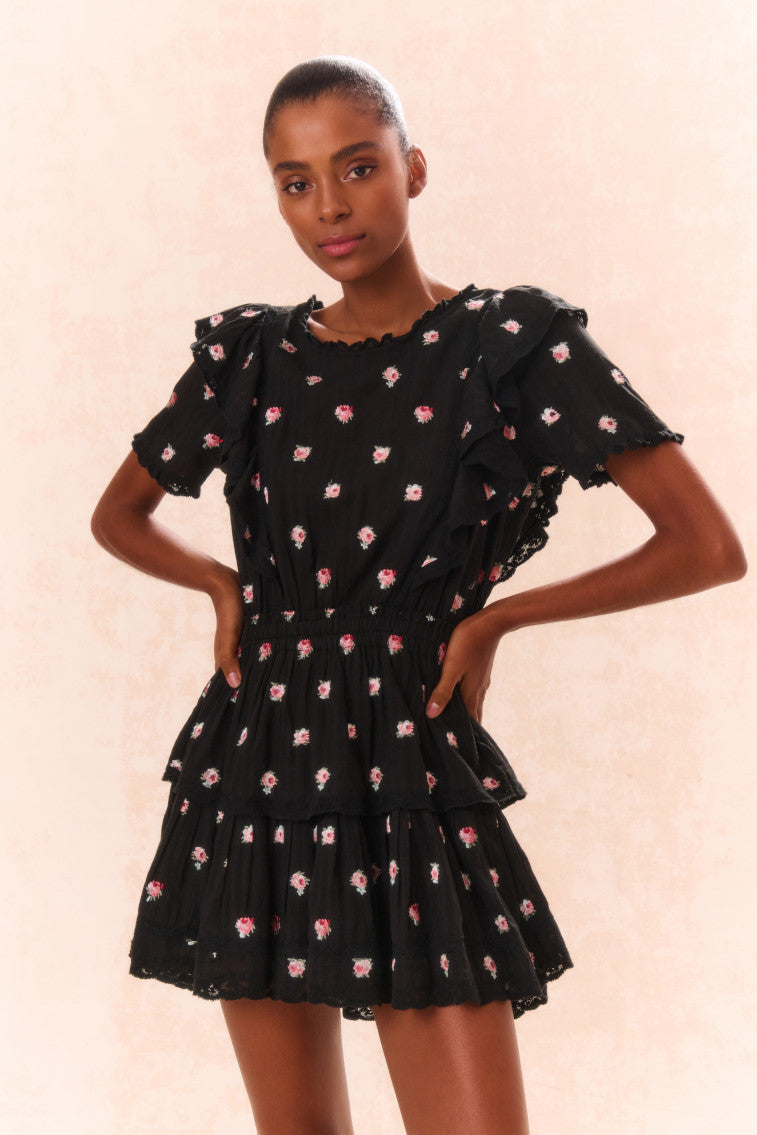 Natasha Cotton Floral Dress