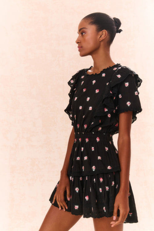 Natasha Cotton Floral Dress