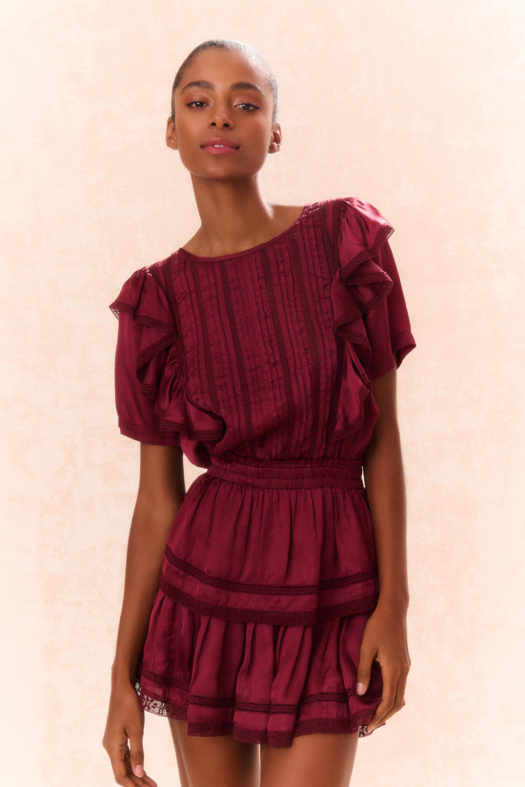 Natasha Cotton Ruffle Dress