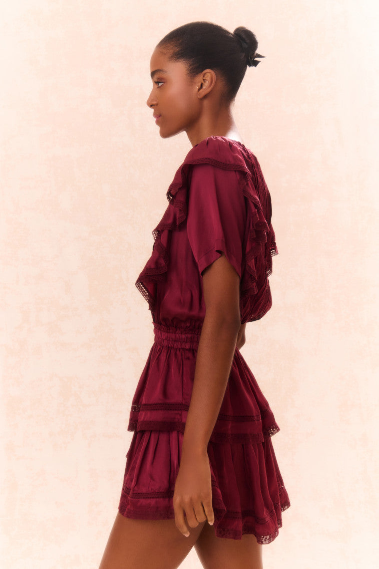 Natasha Cotton Ruffle Dress