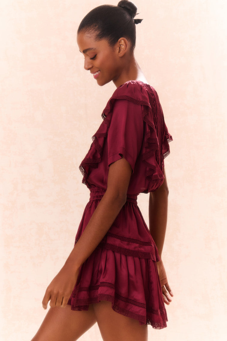 Natasha Cotton Ruffle Dress