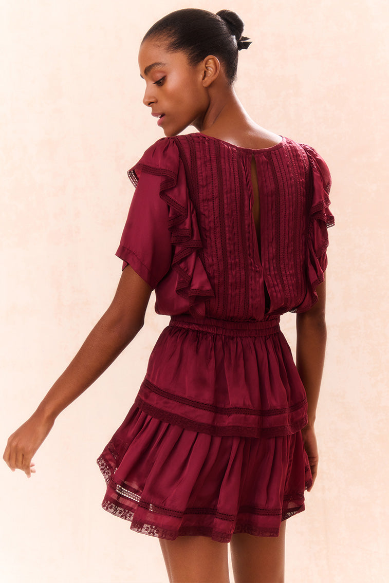 Natasha Cotton Ruffle Dress