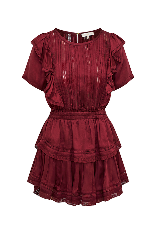 Natasha Ruffle Mini Dress