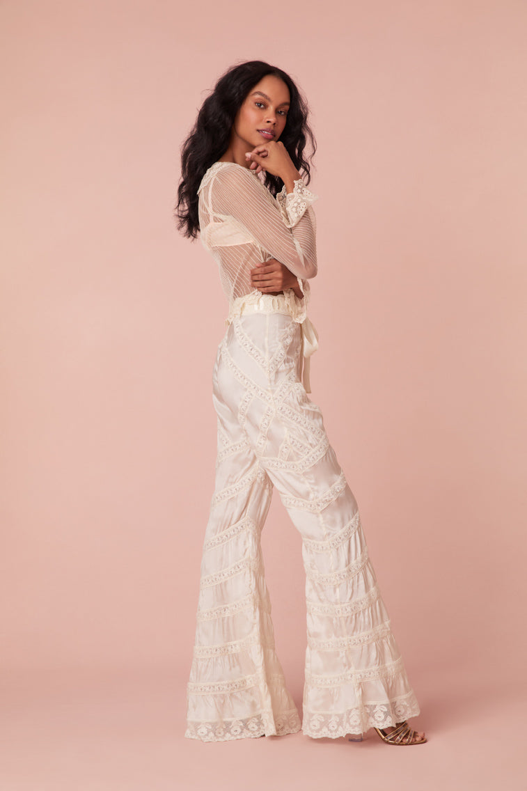 Neliana Flare Pants- Shop Designer Bottoms