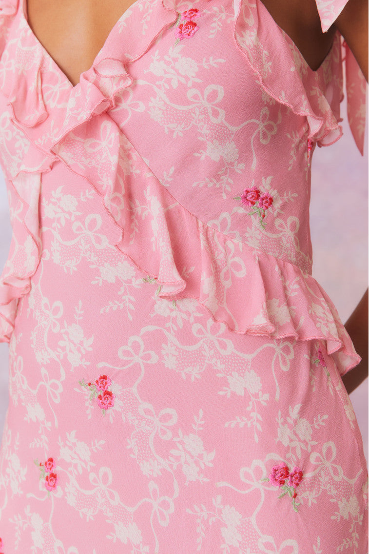 Orcene Floral Maxi Dress