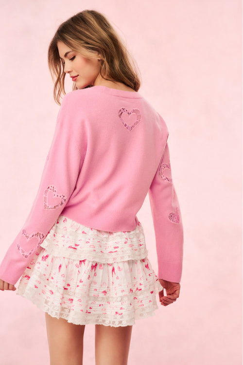 Parson Lace Heart Pullover