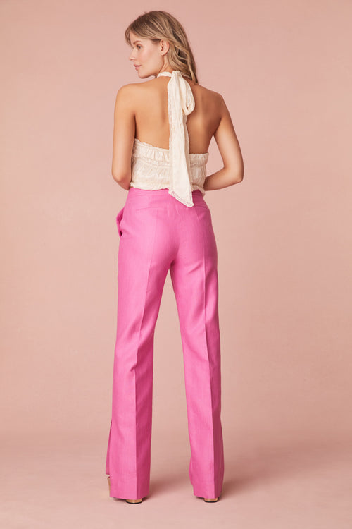 Poppet Straight Leg Tailored Pants