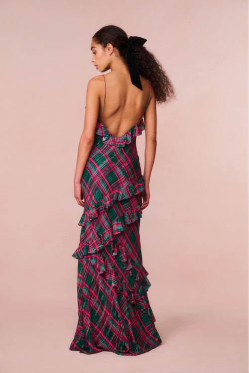 Rialto Silk Tartan Dress