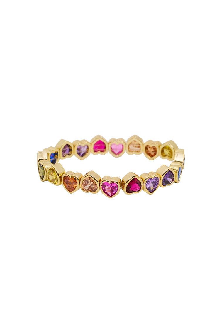 Erin Wachs Large Heart Stretch Bracelet