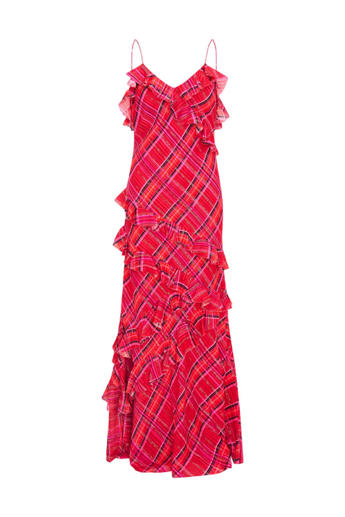 Rialto Silk Tartan Dress