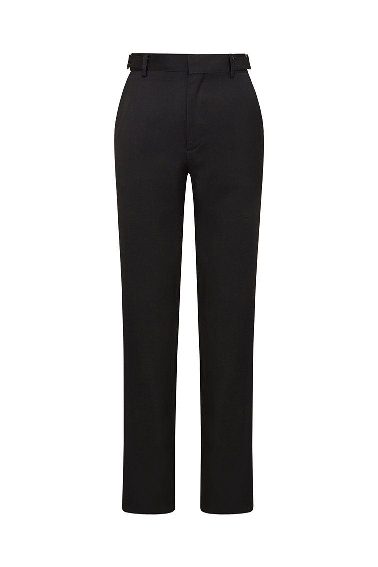 Severine Wool-Blend Tailored Pants