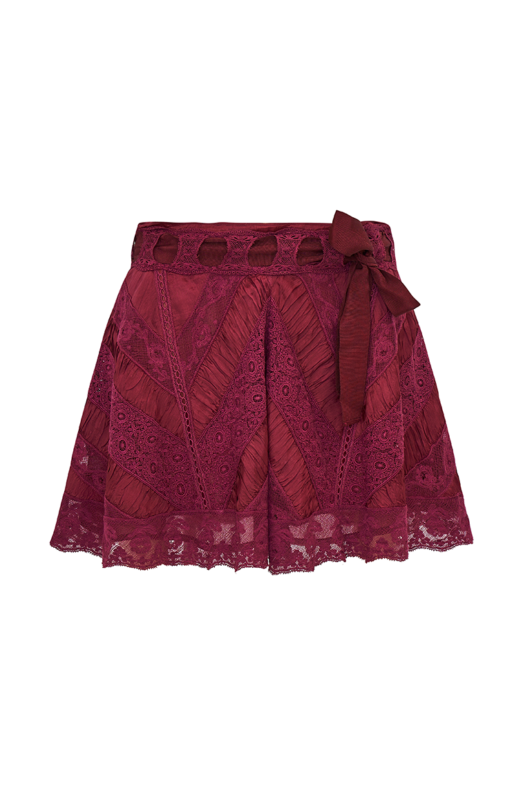 Shayda Lace Mini Skirt