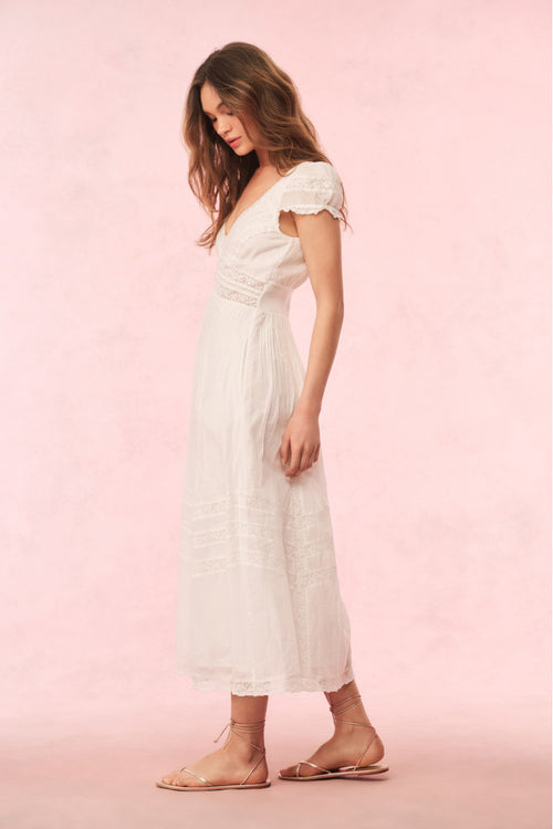 Suvi Cotton Midi Dress