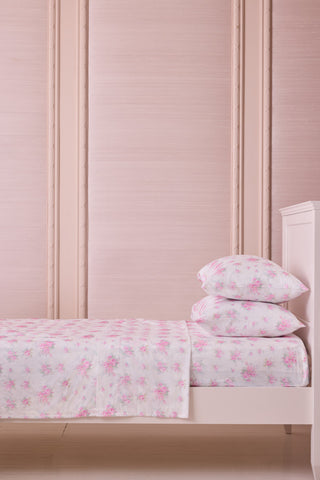 Floral Cotton Sateen Sheet Set