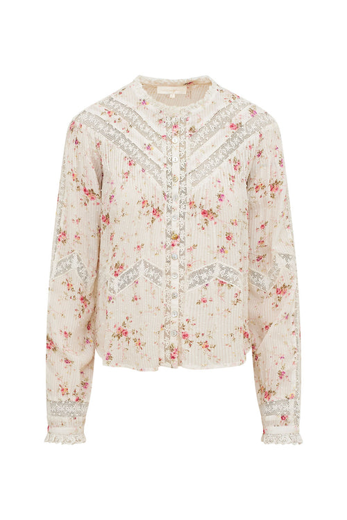 Ravelle Floral Button Down Top