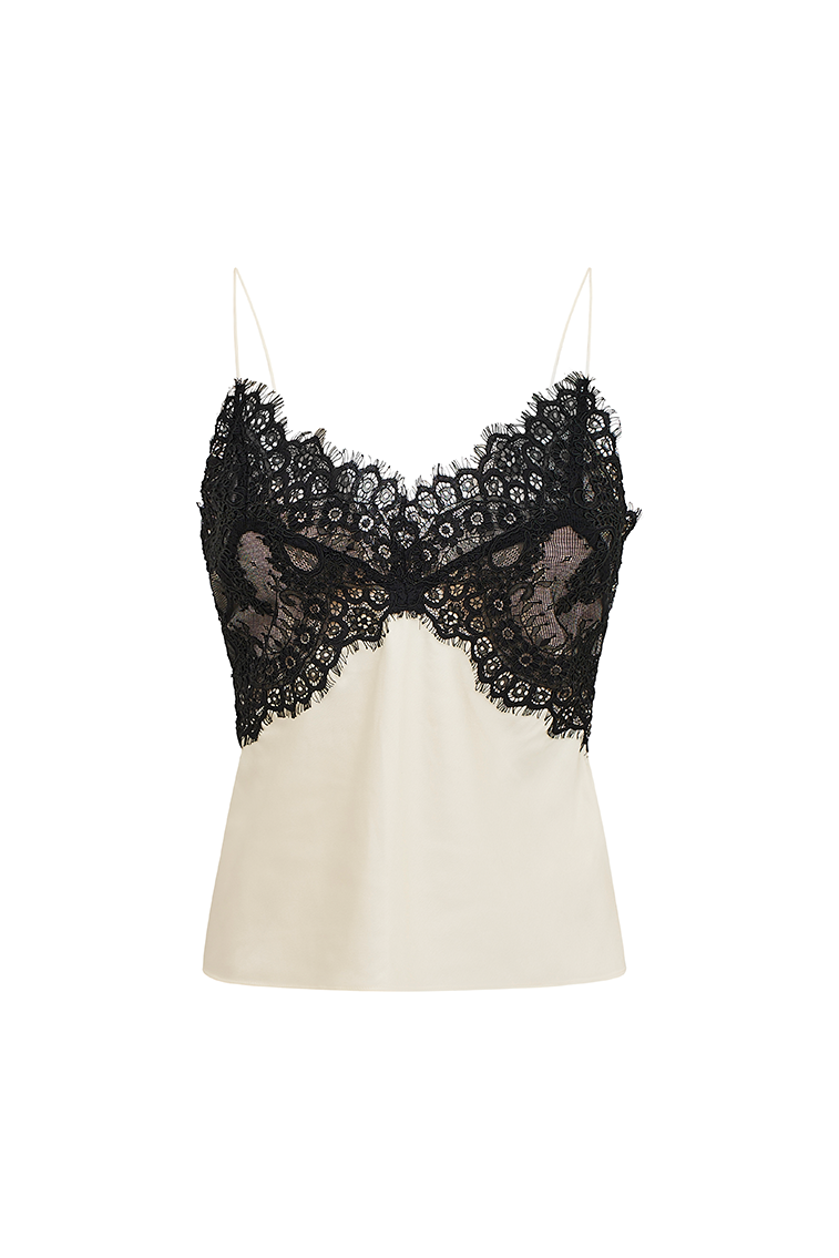 Talulah Lace-Trimmed Cami Top