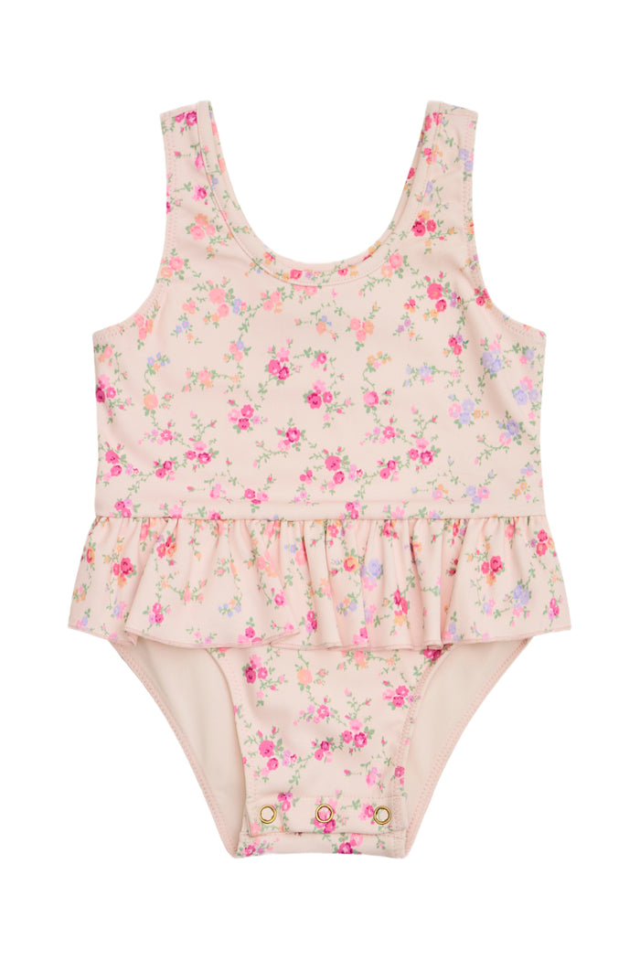 Baby Tamia Floral Ruffle Swimsuit