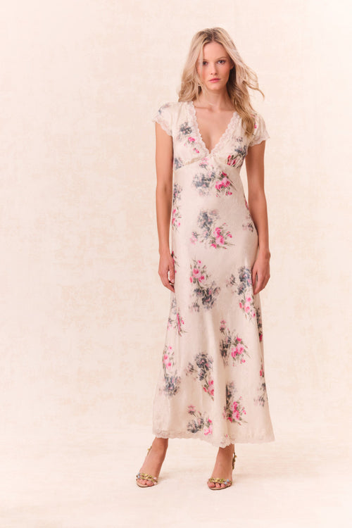 Theodore Printed Maxi Dress