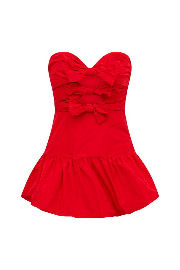 Woodlow Bow Mini Dress