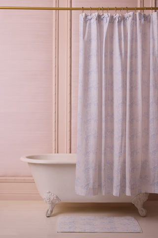 Linen Bow Shower Curtain